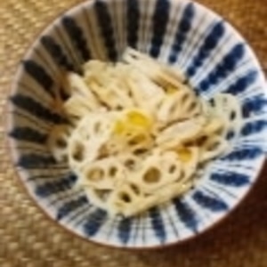 ゆず茶で！ゆずが美味しい酢レンコン。おせちにも。